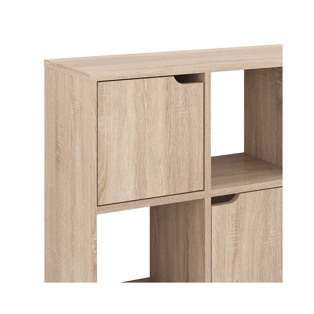 Bibliothèque bois sonoma 88,5x27,5x89,3 cm