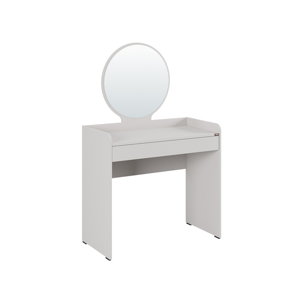 Coiffeuse avec miroir blanche 90x47x147 cm