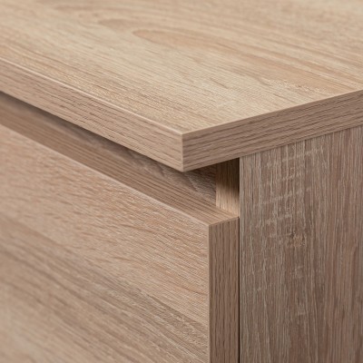 Meuble TV CASA 2 Étagères 120x40x55 Cm Bois sonoma