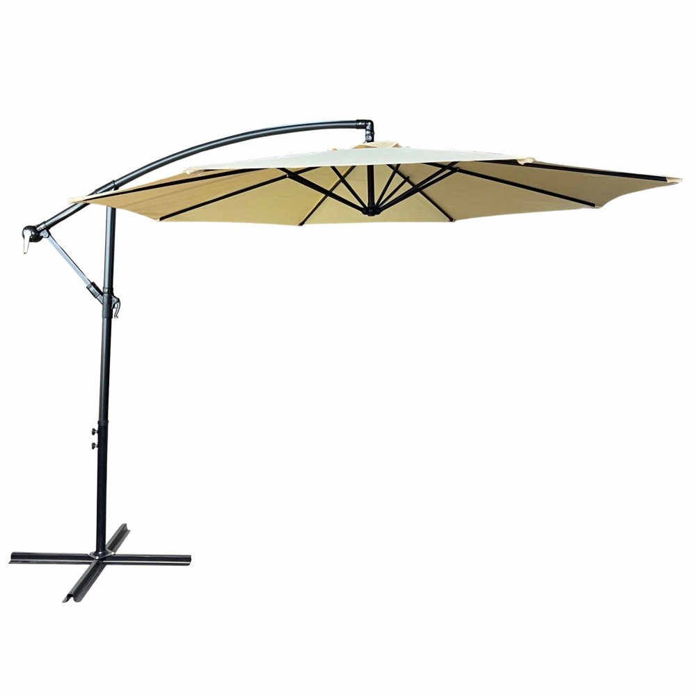 Parasol de jardin beige 3x3m Parasol de jardin beige 3x3m
