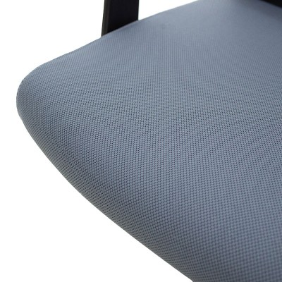Chaise de bureau manager noir  et gris