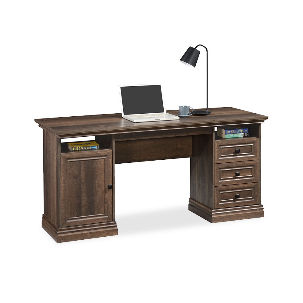 Bureau Mozart bois noyer 160x60x78 cm
