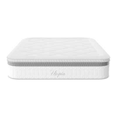 Matelas Utopia ressorts ensachés avec terre végétale 30-32cm 160x200 cm