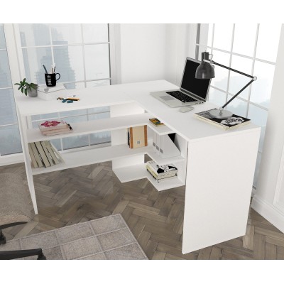Bureau D'angle Pacas Blanc
