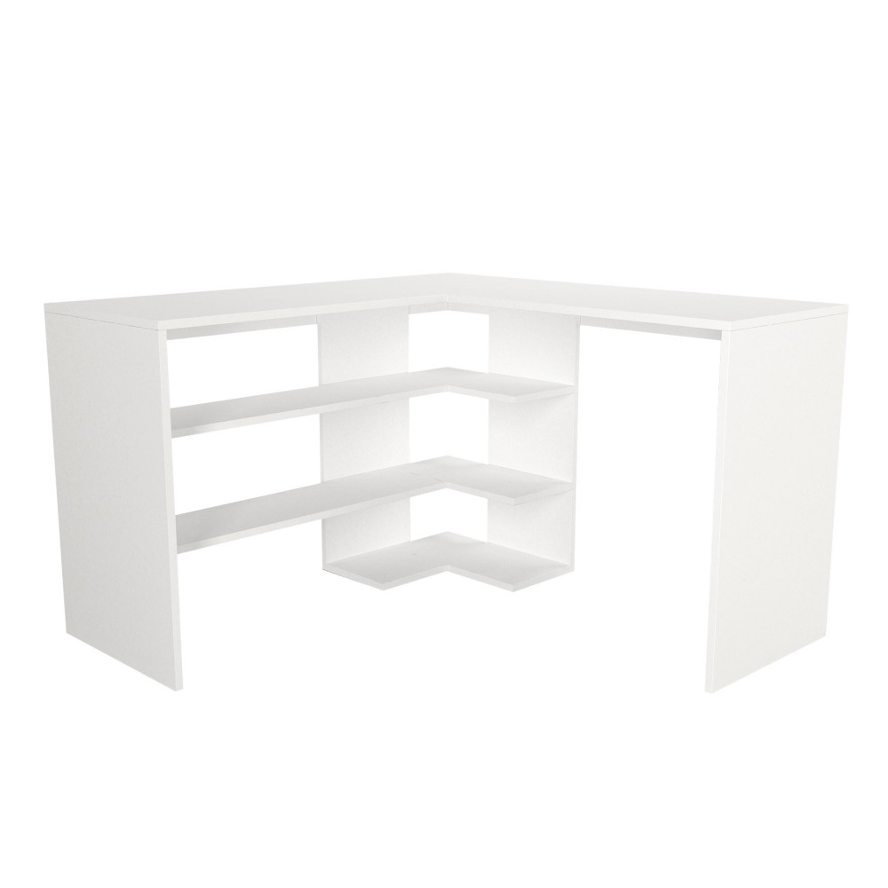 Bureau D'angle Pacas Blanc Bureau D'angle Pacas Blanc