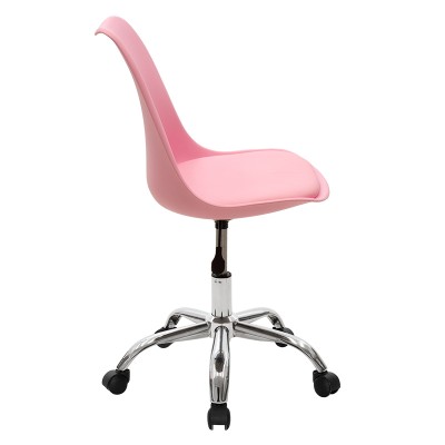 Chaise de bureau Gaston  rose