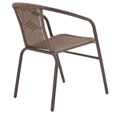 Chaise de jardin Obbi r marron