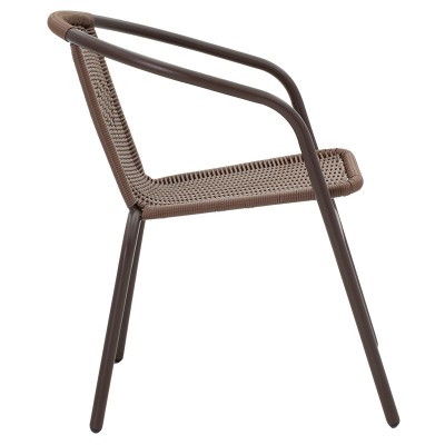 Chaise de jardin Obbi r marron