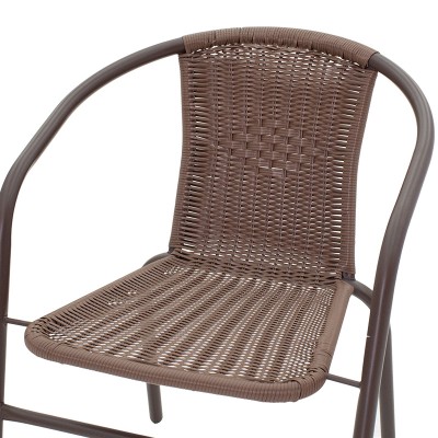 Chaise de jardin Obbi r marron