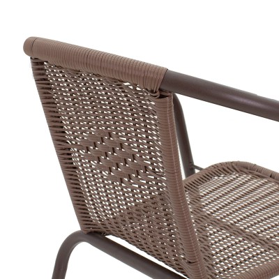 Chaise de jardin Obbi r marron