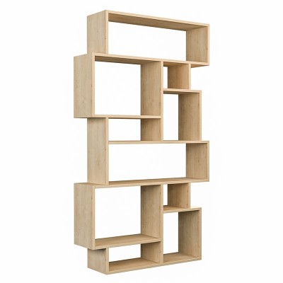 Bibliothèque  bois 96x25,5x168,5 cm
