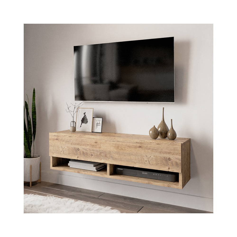 Meuble TV OSIRIS Bois oak 100 cm