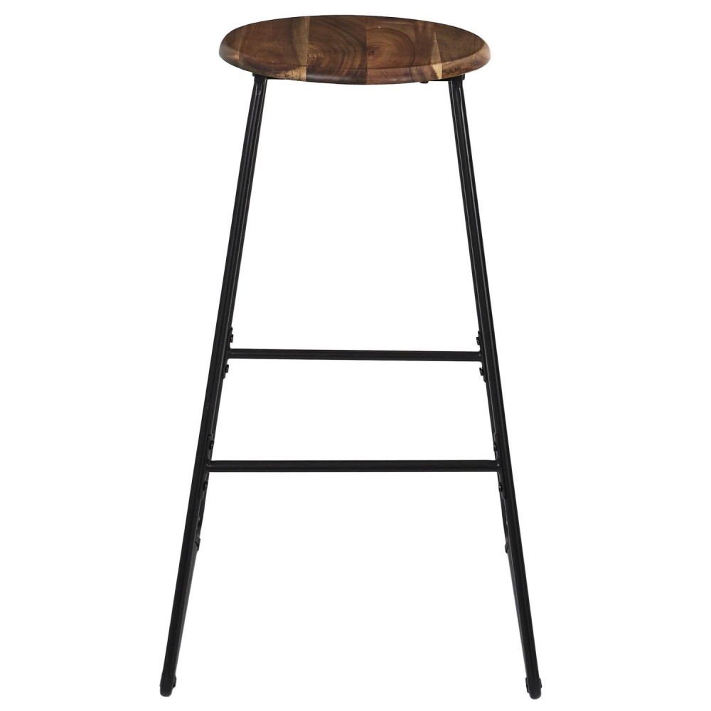 Tabouret De Bar "acacia" 70cm Naturel