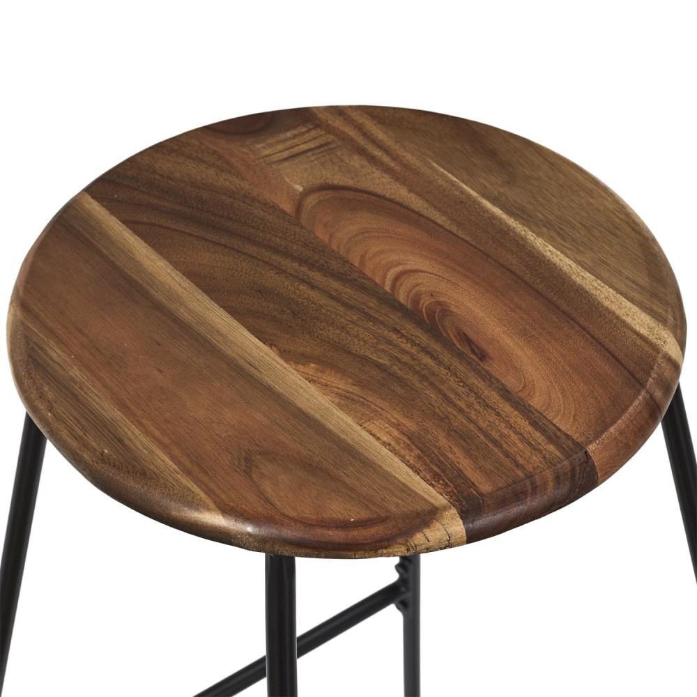 Tabouret De Bar "acacia" 70cm Naturel