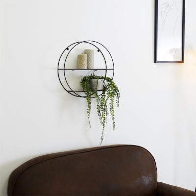 Étagère Murale "2 Niveaux" 40cm Naturel