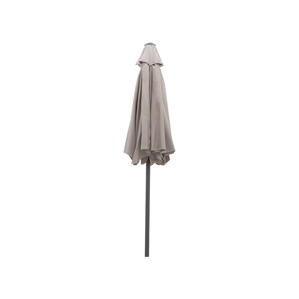 Parasol  professionnel en maille d'aluminium Φ3m beige anthracite