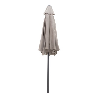 Parasol  professionnel en maille d'aluminium Φ3m beige anthracite