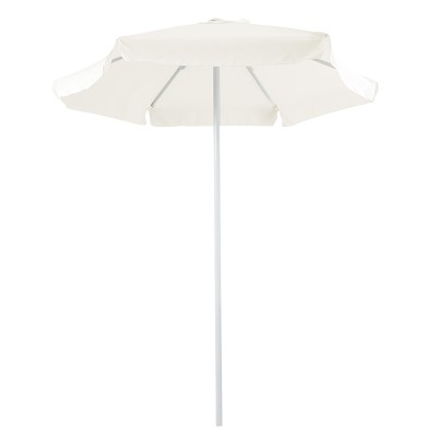 Parasol Mongo  maille métallique Φ2m blanc cassé