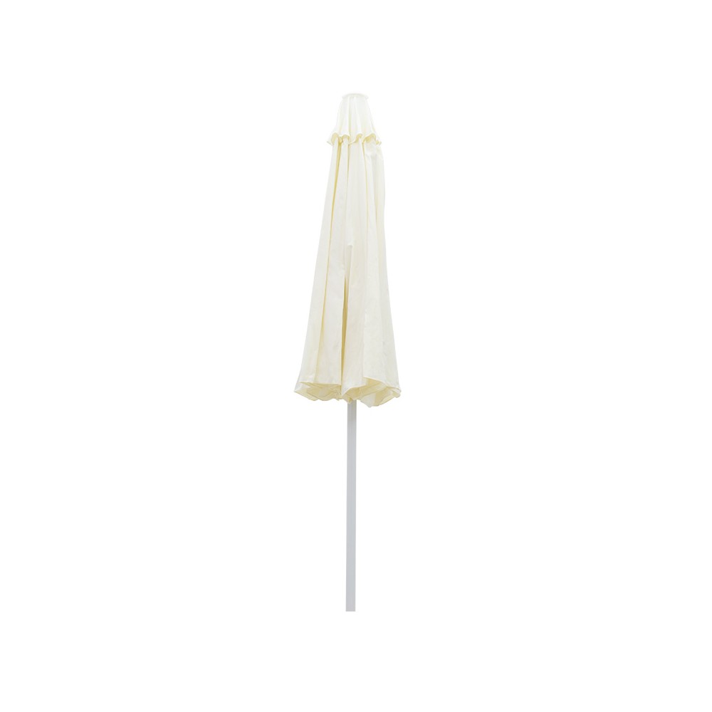 Parasol Mongo  maille métallique Φ2m blanc cassé