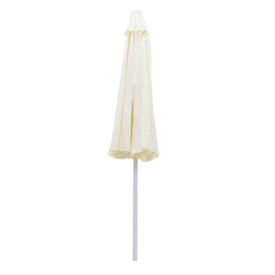 Parasol Mongo  maille métallique Φ2m blanc cassé