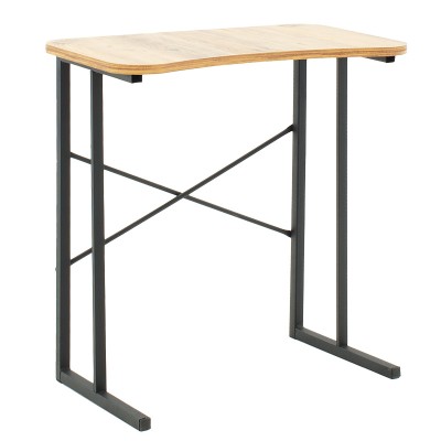 Bureau Giovanni bois noyer-noir 60x35x64,5cm

