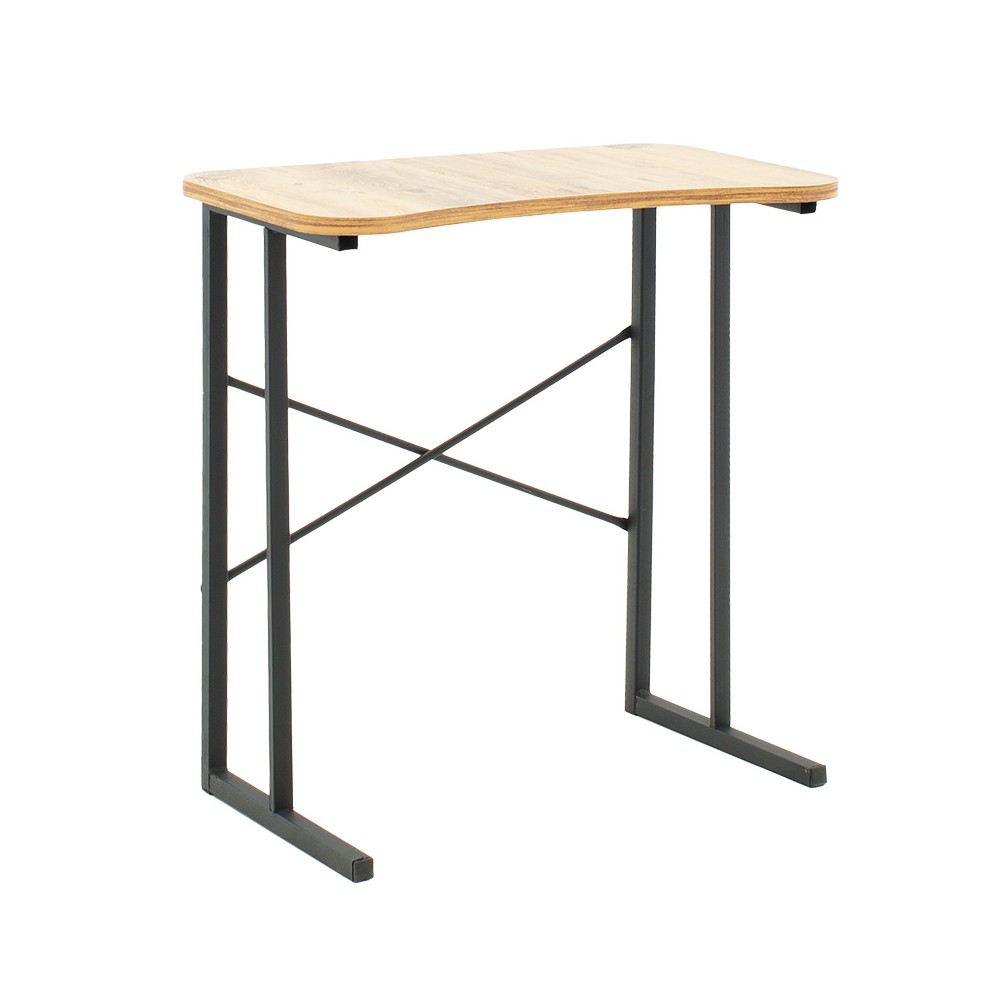 Bureau Giovanni bois noyer-noir 60x35x64,5cm
