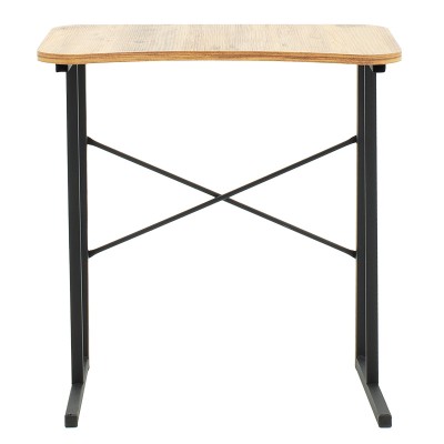 Bureau Giovanni bois noyer-noir 60x35x64,5cm
