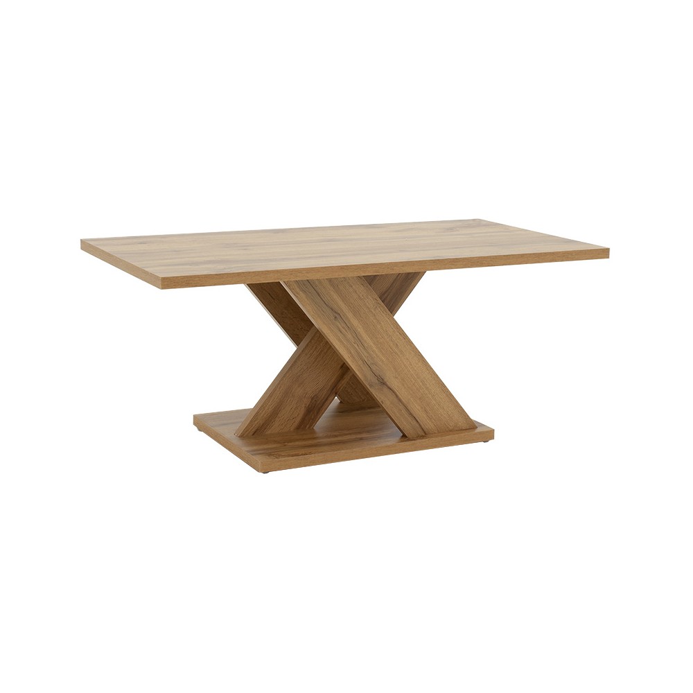 Table basse Solange Bois sonoma 110x55x47.5 cm