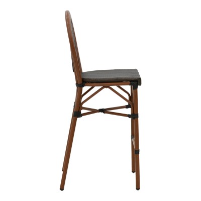 Tabouret de bar marron 41,5x53,5x116c m
