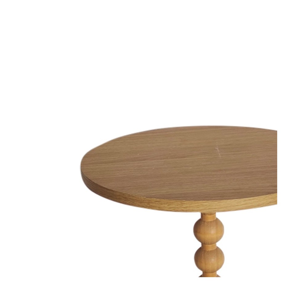 Table d'appoint Sylar naturel D40x48cm