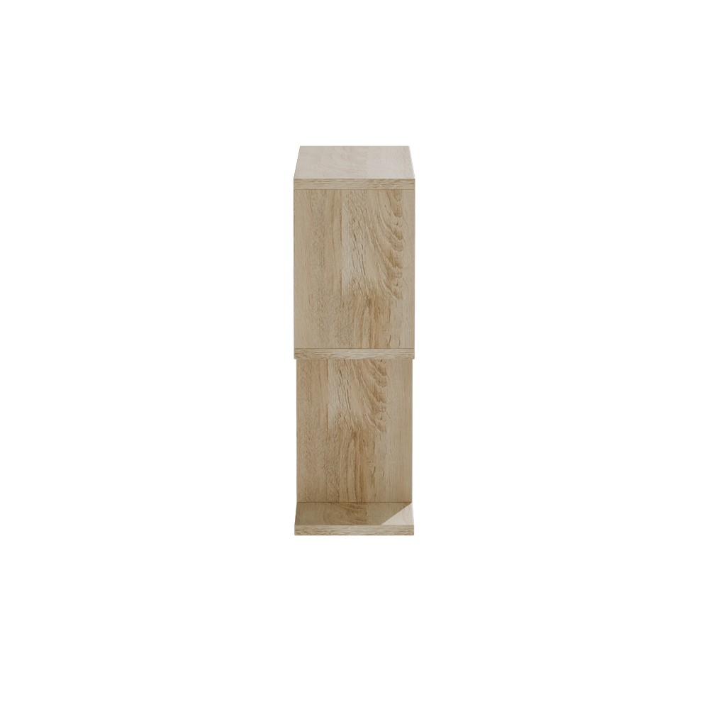 Table  basse d'appoint Kora sonoma 60x20x60 cm