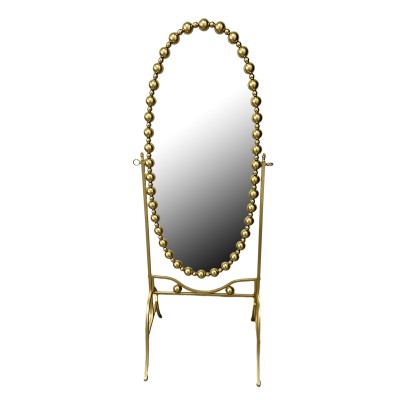 Miroir Présent doré métallisé 62,5x49x17 0cm