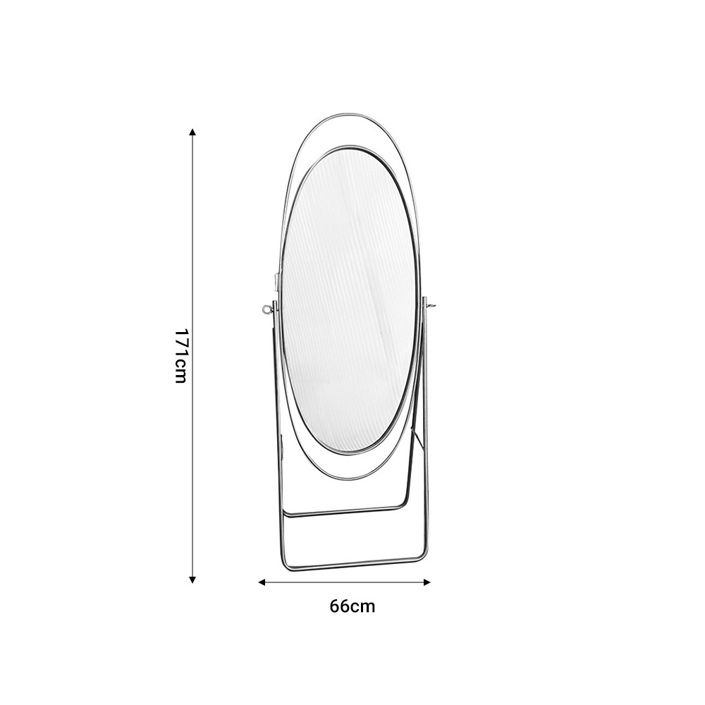 Miroir Erikson doré métallisé 66x39x171 cm