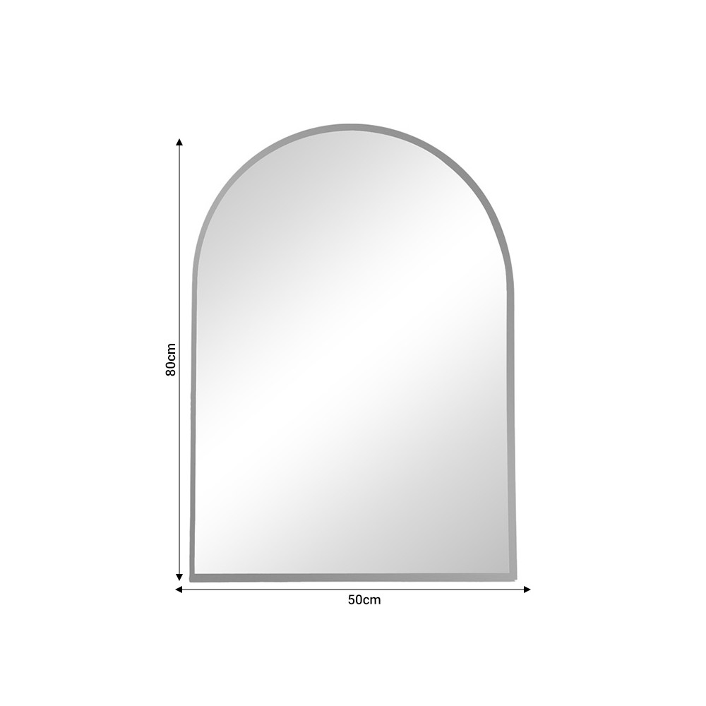 Miroir Mirrory  aluminium doré 50x2.5x80 cm