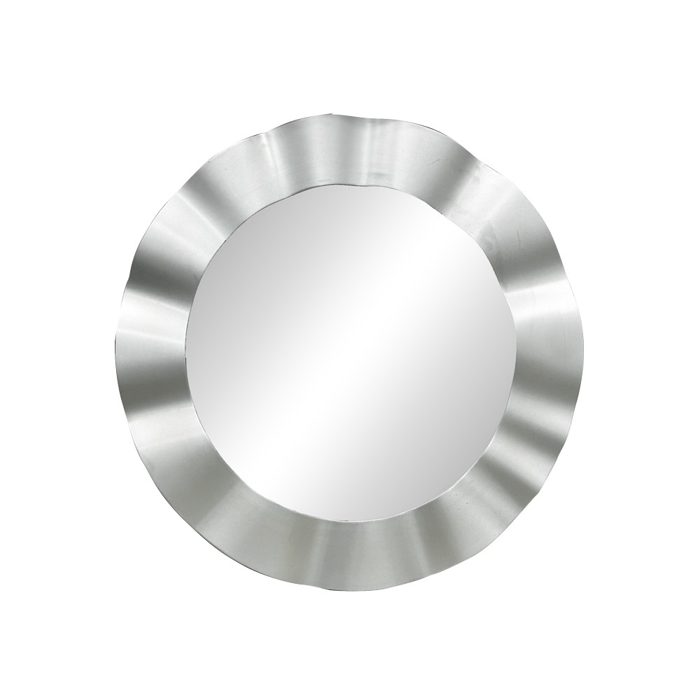 Miroir Perfor argent D55x2.5 cm