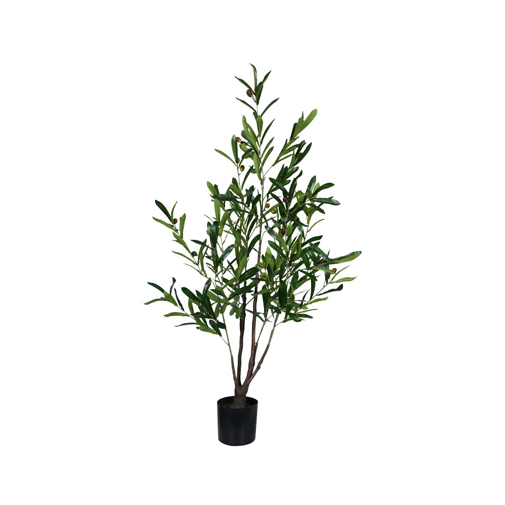 Plante artificiel décorative Olivier en pot H120cm