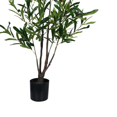 Plante artificiel décorative Olivier en pot H120cm