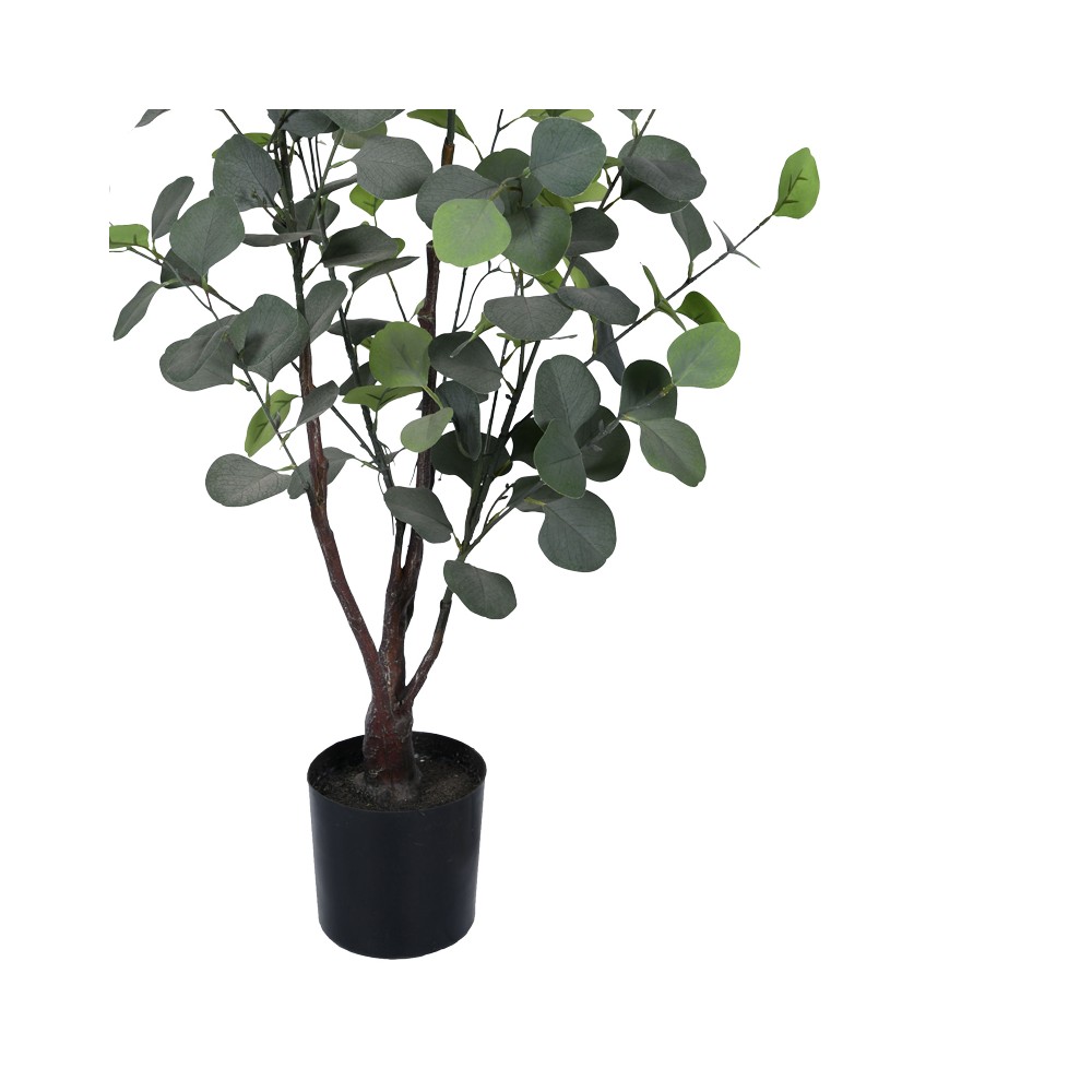 Plante artificiel décorative d'eucalyptus en pot H120cm