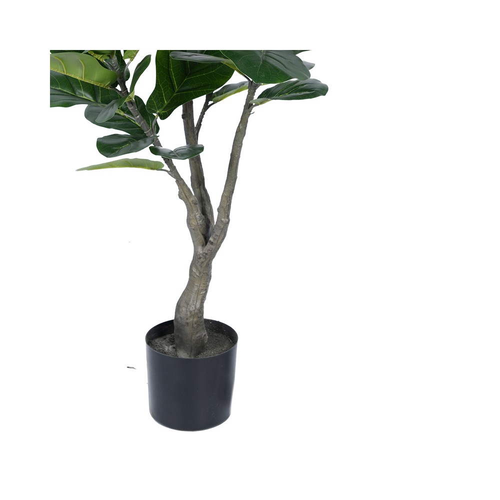 Plante artificiel décorative Crosse de fougère en pot H120cm