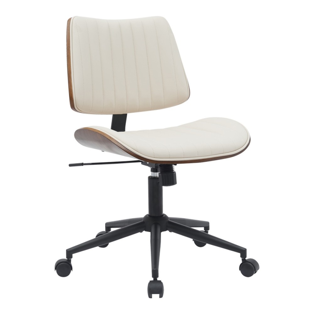 Chaise de bureau Amani beige  52x54x90,5 cm