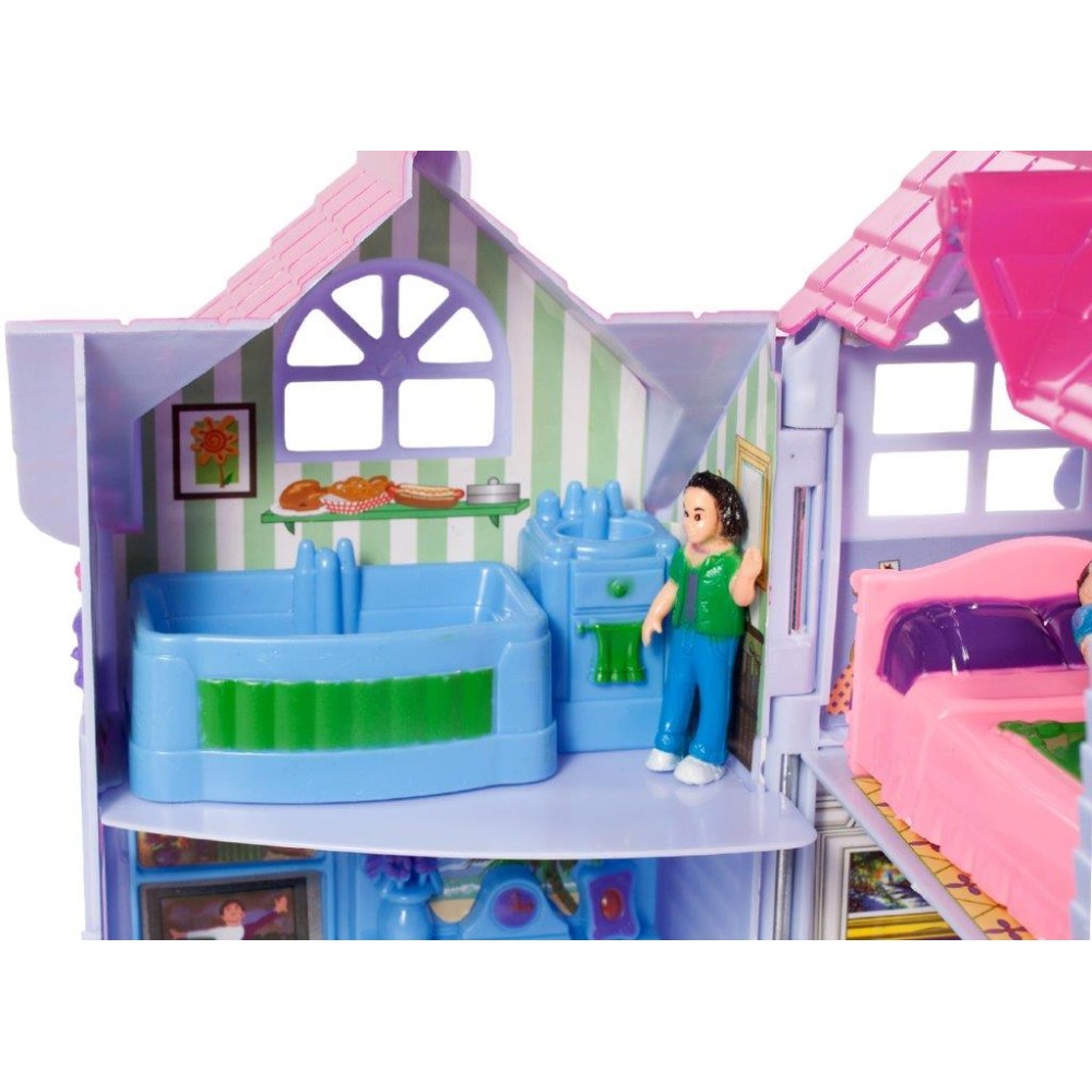 Maison de poupée Villa pliante Dollhouse Country