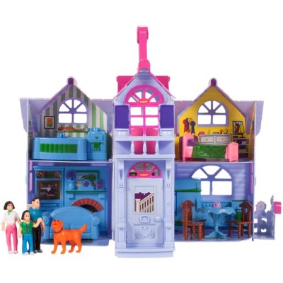 Maison de poupée Villa pliante Dollhouse Country