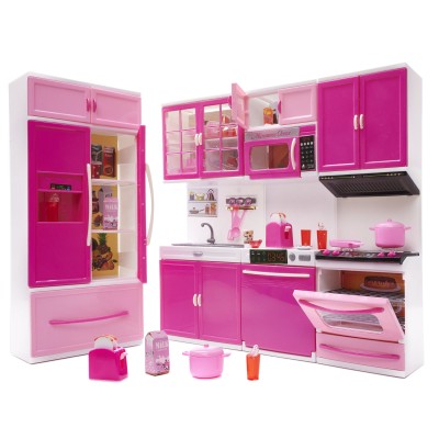 Maison de poupée cuisine  LED sons