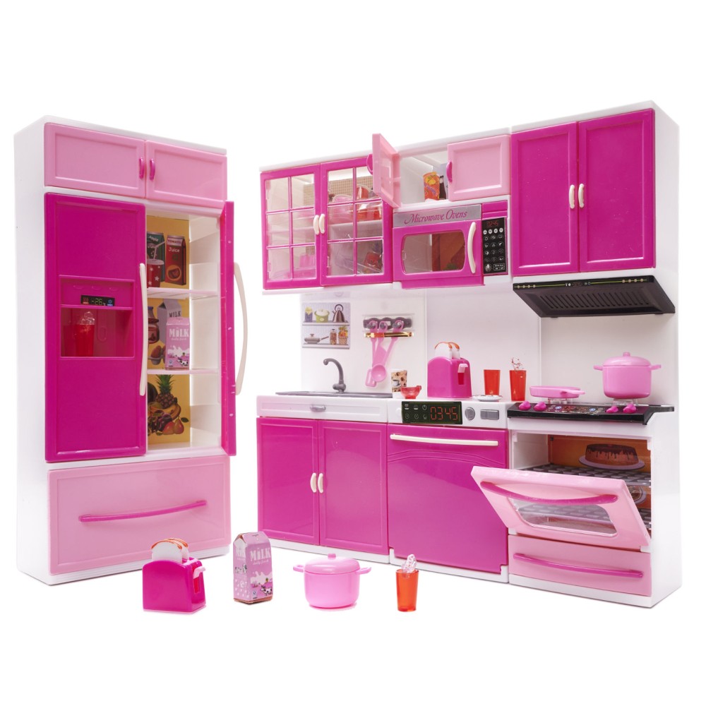 Maison de poupée cuisine  LED sons