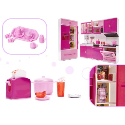 Maison de poupée cuisine  LED sons