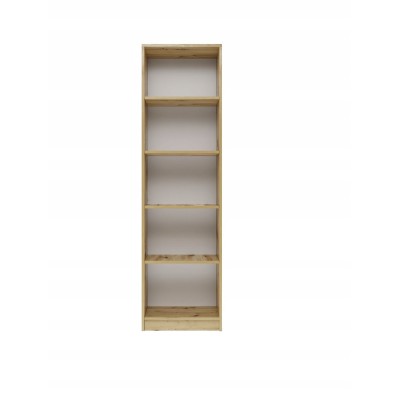 Bibliothèque LINO Bois 30 x 50 x 182 cm 5 niches Bois
